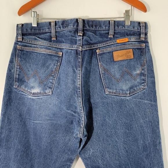 Wrangler MVM FR13 Original Flame Resistance Men's Work Blueb Jeans Sz 36 X 36 - Picture 6 of 12